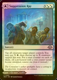 [FOIL] 鎮圧光線/Suppression Ray 【英語版】 [MH3-金U]