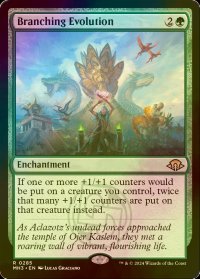 [FOIL] 枝分かれの進化/Branching Evolution 【英語版】 [MH3-緑R]
