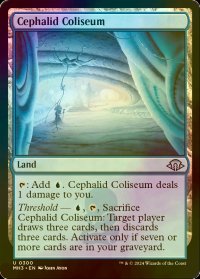 [FOIL] セファリッドの円形競技場/Cephalid Coliseum 【英語版】 [MH3-土地U]