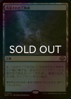 画像1: [FOIL] 汚染された三角州/Polluted Delta 【日本語版】 [MH3-土地R]