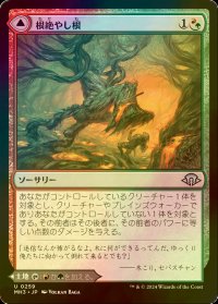 [FOIL] 根絶やし根/Stump Stomp 【日本語版】 [MH3-金U]
