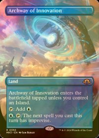 [FOIL] 革新のアーチ道/Archway of Innovation (全面アート・海外産ブースター版) 【英語版】 [MH3-土地R]