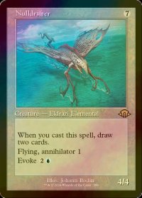 [FOIL] 虚構漂い/Nulldrifter (旧枠・海外産ブースター版) 【英語版】 [MH3-無R]