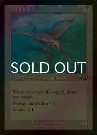 [FOIL] 虚構漂い/Nulldrifter (旧枠・海外産ブースター版) 【英語版】 [MH3-無R]