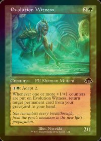 [FOIL] 進化の証人/Evolution Witness (旧枠) 【英語版】 [MH3-緑C]