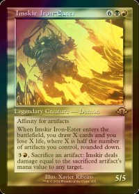 [FOIL] 鉄喰いイムスカー/Imskir Iron-Eater (旧枠・海外産ブースター版) 【英語版】 [MH3-金R]