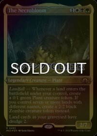 [FOIL] 屍花/The Necrobloom (エッチング仕様) 【英語版】 [MH3-金R]
