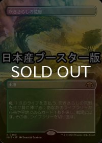 [FOIL] 吹きさらしの荒野/Windswept Heath ● (全面アート・日本産ブースター版) 【日本語版】 [MH3-土地R]