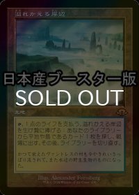 [FOIL] 溢れかえる岸辺/Flooded Strand ● (旧枠・日本産ブースター版) 【日本語版】 [MH3-土地R]