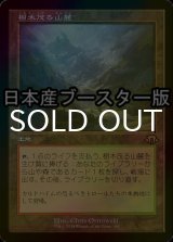 [FOIL] 樹木茂る山麓/Wooded Foothills ● (旧枠・日本産ブースター版) 【日本語版】 [MH3-土地R]