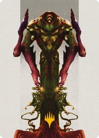 崩壊した現実、コジレック/Kozilek, the Broken Reality No.051 (箔押し版) 【英語版】 [MH3-アート]