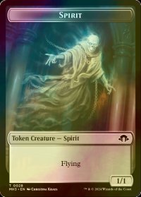 [FOIL] スピリット/SPIRIT No.028 【英語版】 [MH3-トークン]