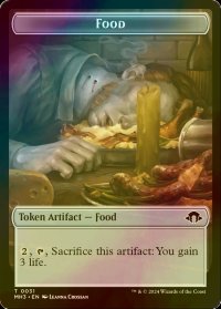 [FOIL] 食物/FOOD 【英語版】 [MH3-トークン]