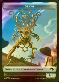 [FOIL] 霊気装置/SERVO 【英語版】 [MH3-トークン]