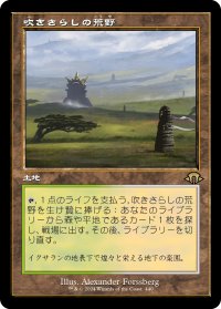 吹きさらしの荒野/Windswept Heath (旧枠) 【日本語版】 [MH3-土地R]