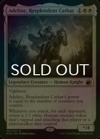 [FOIL] 輝かしい聖戦士、エーデリン/Adeline, Resplendent Cathar 【英語版】 [MID-白R]