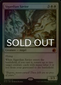 [FOIL] シガルダ教の救済者/Sigardian Savior (海外産ブースター版) 【英語版】 [MID-白MR]