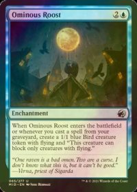 [FOIL] 不吉な休息地/Ominous Roost 【英語版】 [MID-青U]