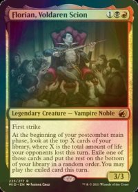 [FOIL] ヴォルダーレンの末裔、フロリアン/Florian, Voldaren Scion 【英語版】 [MID-金R]