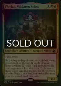 [FOIL] ヴォルダーレンの末裔、フロリアン/Florian, Voldaren Scion 【英語版】 [MID-金R]