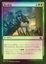 [FOIL] 蟻の隆盛/Rise of the Ants 【日本語版】 [MID-緑U]