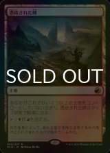[FOIL] 憑依された峰/Haunted Ridge 【日本語版】 [MID-土地R]