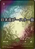 [FOIL] 森/Forest No.277 ● (日本産ブースター版) 【日本語版】 [MID-土地C]