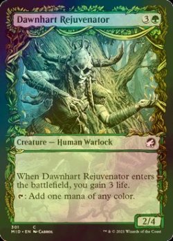 画像1: [FOIL] ドーンハルトの再生者/Dawnhart Rejuvenator (ショーケース版) 【英語版】 [MID-緑C]