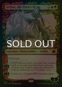 [FOIL] 群れの希望、アーリン/Arlinn, the Pack's Hope (ショーケース・海外産ブースター版) 【英語版】 [MID-金MR]