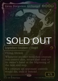 [FOIL] 忘れられた大天使、リーサ/Liesa, Forgotten Archangel (ショーケース・海外産ブースター版) 【英語版】 [MID-金R]