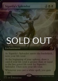 [FOIL] シガルダの輝き/Sigarda's Splendor (拡張アート版) 【英語版】 [MID-白R]