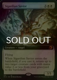 [FOIL] シガルダ教の救済者/Sigardian Savior (拡張アート版) 【英語版】 [MID-白MR]