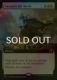 [FOIL] 大群退治/Vanquish the Horde (拡張アート版) 【英語版】 [MID-白R]