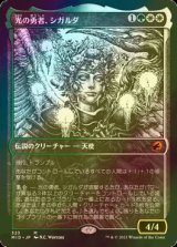 [FOIL] 光の勇者、シガルダ/Sigarda, Champion of Light (ショーケース・海外産ブースター版) 【日本語版】 [MID-金MR]