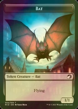 画像1: [FOIL] コウモリ/BAT 【英語版】 [MID-トークン]