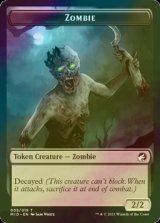 [FOIL] ゾンビ/ZOMBIE No.005 【英語版】 [MID-トークン]