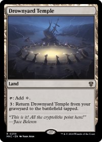 溺墓の寺院/Drownyard Temple 【英語版】 [MKC-土地R]