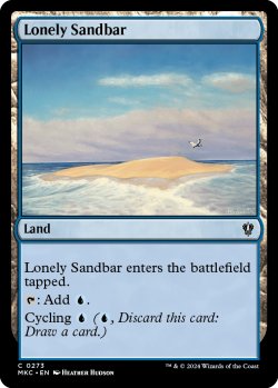 画像1: 孤立した砂州/Lonely Sandbar 【英語版】 [MKC-土地C]