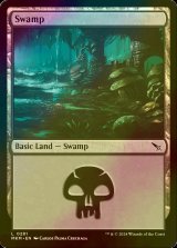 [FOIL] 沼/Swamp No.281 【英語版】 [MKM-土地C]