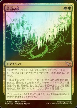 画像1: [FOIL] 陰湿な根/Insidious Roots 【日本語版】 [MKM-金U]