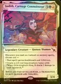 [FOIL] 大虐殺の審美家、ジュディス/Judith, Carnage Connoisseur (ショーケース・海外産ブースター版) 【英語版】 [MKM-金R]