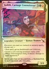 [FOIL] 大虐殺の審美家、ジュディス/Judith, Carnage Connoisseur (ショーケース・海外産ブースター版) 【英語版】 [MKM-金R]