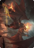 混沌の守護者、ラクドス/Rakdos, Patron of Chaos No.022 (箔押し版) 【英語版】 [MKM-アート]