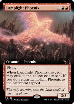 画像1: ランプ光のフェニックス/Lamplight Phoenix (拡張アート版) 【英語版】 [MKM-赤R]