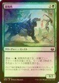 [FOIL] 殺戮角/Slaughterhorn 【日本語版】 [MM3-緑C]