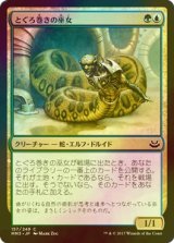 [FOIL] とぐろ巻きの巫女/Coiling Oracle 【日本語版】 [MM3-金C]