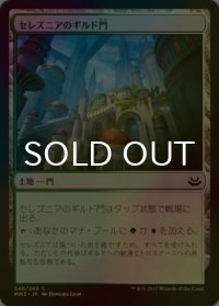 [FOIL] セレズニアのギルド門/Selesnya Guildgate 【日本語版】 [MM3-土地C]