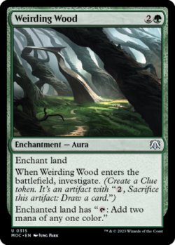 画像1: 奇妙な森/Weirding Wood 【英語版】 [MOC-緑U]