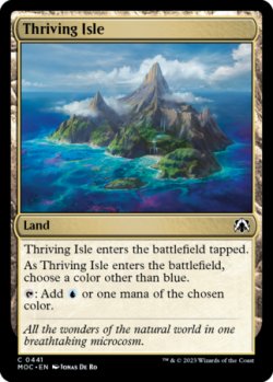 画像1: 興隆する島嶼/Thriving Isle 【英語版】 [MOC-土地C]