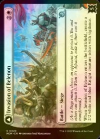[FOIL] ベレノンへの侵攻/Invasion of Belenon 【英語版】 [MOM-白U]